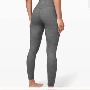 Lululemon high-rise Wunder Under heather grey 4